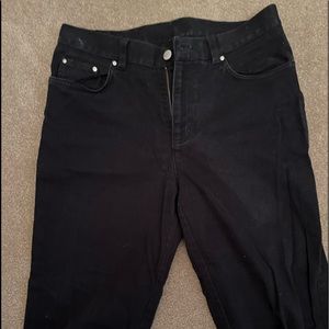 Women’s Jones New York black jeans